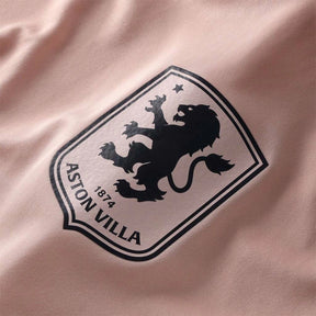 Camisa Aston Villa Treino 25/26 - Torcedor Adidas Masculina - Rosa