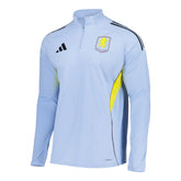 Camisa Aston Villa Treino 25/26 manga longa - Torcedor Adidas Masculina - Azul