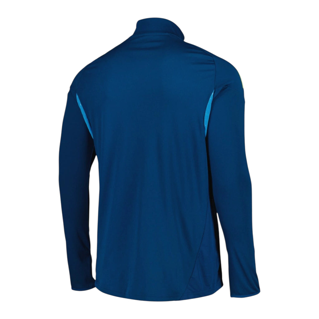 Camisa Aston Villa Treino 25/26 manga longa - Torcedor Adidas Masculina - Azul