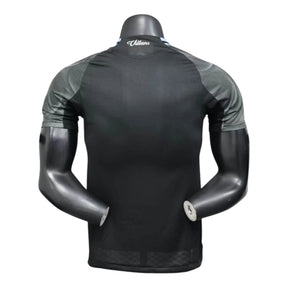 Camisa Aston Villa II 25/26 - Jogador Adidas Masculina - Preta e cinza
