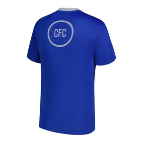 Camisa Chelsea Pré-jogo 25/26 - Torcedor Nike Masculina - Azul