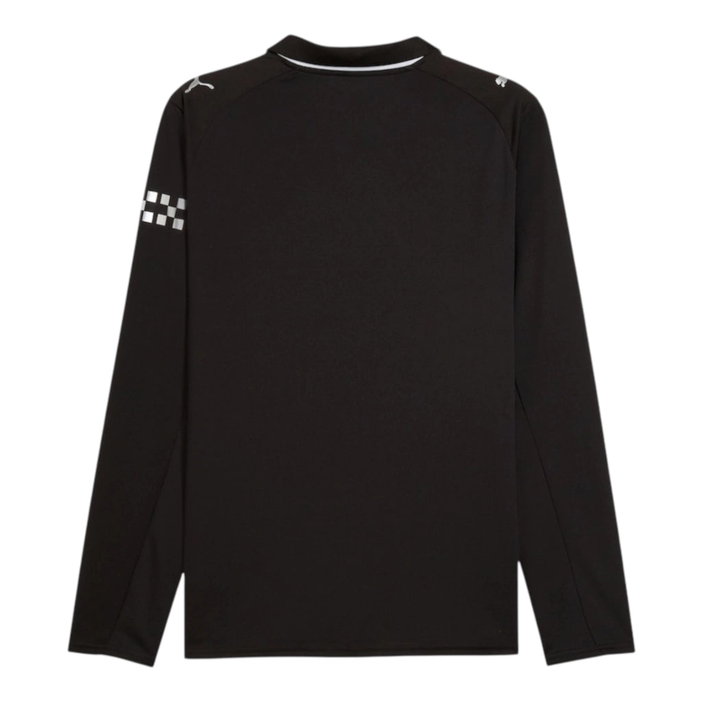 Camisa Manchester City II 25/26 manga longa - Torcedor Puma Masculina - Preta