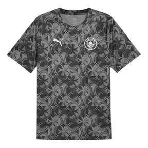 Camisa Manchester City Pré-jogo II 25/26 - Torcedor Puma Masculina - Cinza