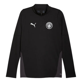 Camisa Manchester City Treino 25/26 manga longa - Torcedor Puma Masculina - Preta