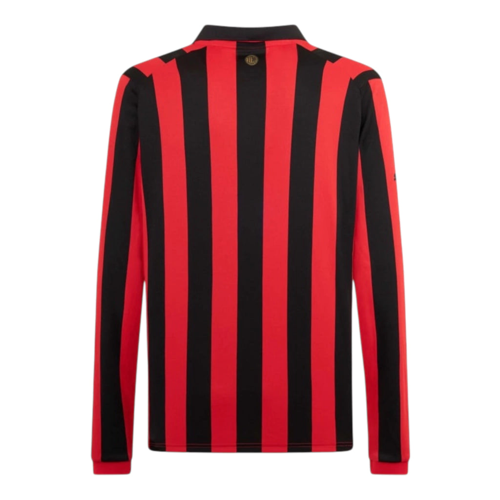 Camisa AC Milan Edição Aniversário 125 Anos manga longa - Torcedor Puma Masculina - Preta e vermelha