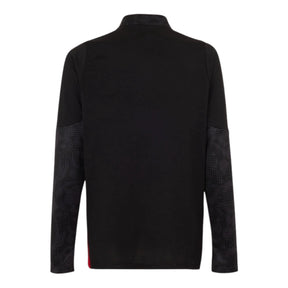 Camisa AC Milan Treino 25/26 manga longa - Torcedor Puma Masculina - Preta