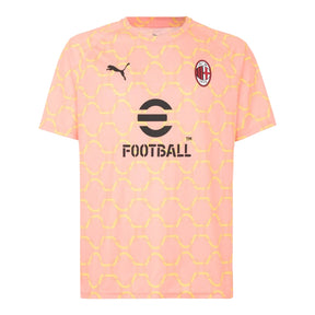 Camisa AC Milan Pré-jogo III 25/26 -Torcedor Puma Masculina - Rosa