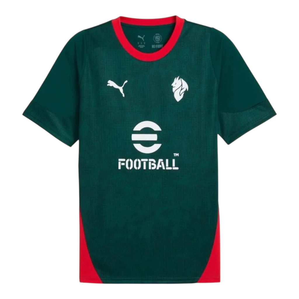 Camisa AC Milan Treino 25/26 - Torcedor Puma Masculina - Verde