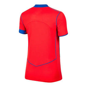 Camisa Paris Saint-Germain III 25/26 - Torcedor Nike Feminina - Vermelha e azul