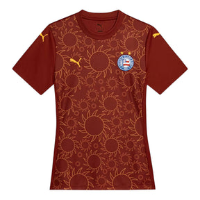 Camisa Bahia III 25/26 - Torcedor Puma Feminina - Vermelha