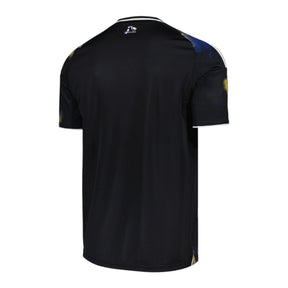 Camisa Leeds III 25/26 - Torcedor Adidas Masculina - Preta com detalhes en azul e amarelo