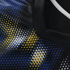 Camisa Leeds III 25/26 - Torcedor Adidas Masculina - Preta com detalhes en azul e amarelo