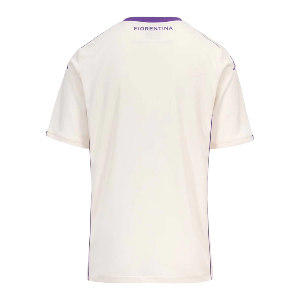 Camisa Fiorentina II 25/26 - Torcedor Kappa Masculina - Branca e roxa