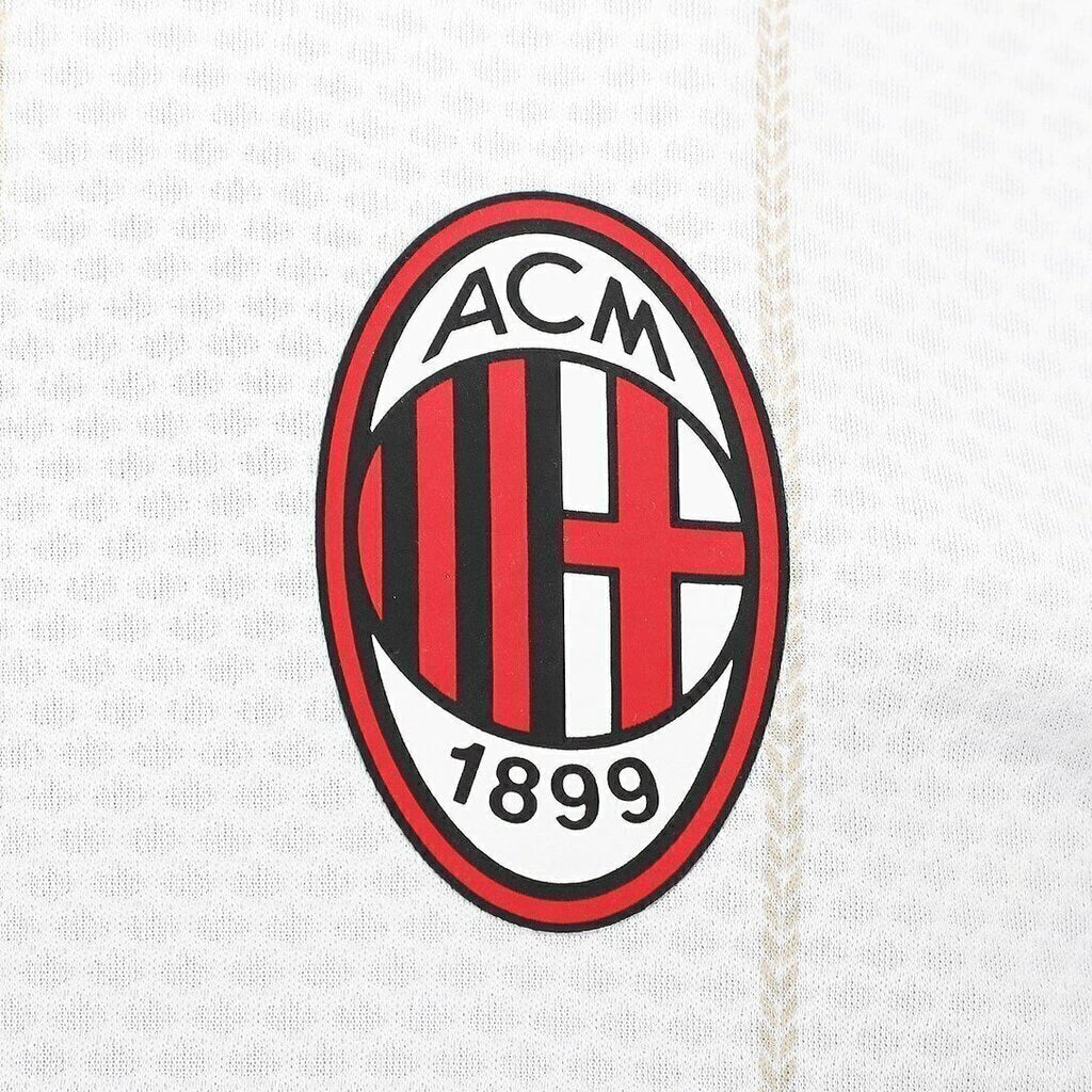 Camisa AC Milan Pré-jogo 25/26 manga longa - Torcedor Puma Masculina - Branca