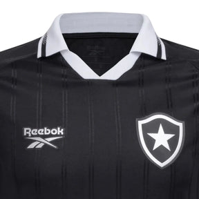 Camisa Botafogo II 25/26 manga longa - Torcedor Reebok Masculina - Preta