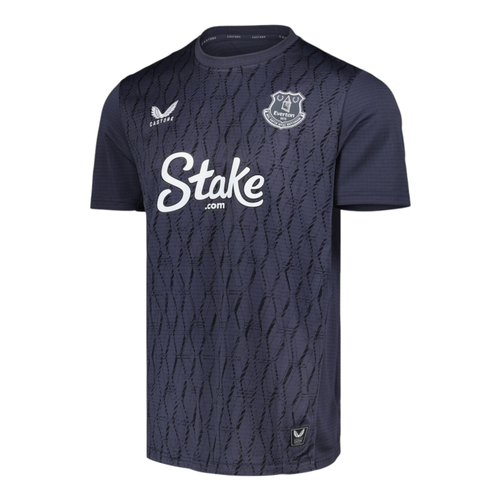 Camisa Everton Goleiro II 25/26 - Torcedor Castore Masculina - Cinza