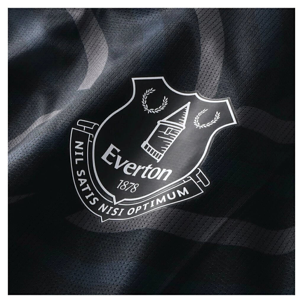 Camisa Everton Pré-jogo III 25/26 - Torcedor Castore Masculina - Preta e cinza
