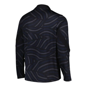 Camisa Everton Pré-jogo III 25/26 manga longa - Torcedor Castore Masculina - Preta e cinza