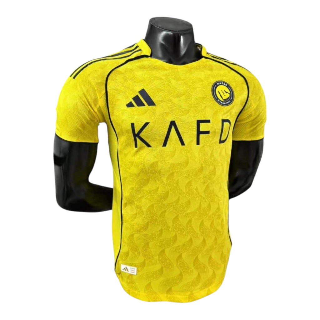 Camisa Al-Nassr I 25/26 - Jogador Adidas Masculina - Amarela