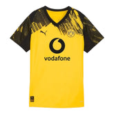 Camisa Borussia Dortmund I 25/26 - Torcedor Puma Feminina - Amarela e preta