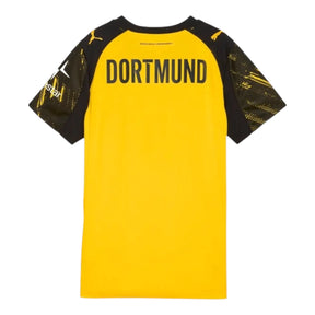 Camisa Borussia Dortmund I 25/26 - Torcedor Puma Feminina - Amarela e preta