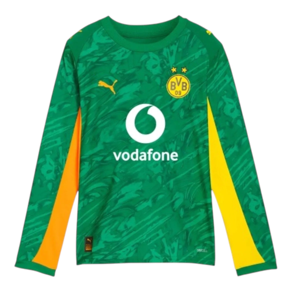Camisa Borussia Dortmund Goleiro I 25/26 manga longa - Torcedor Puma Masculina - Verde