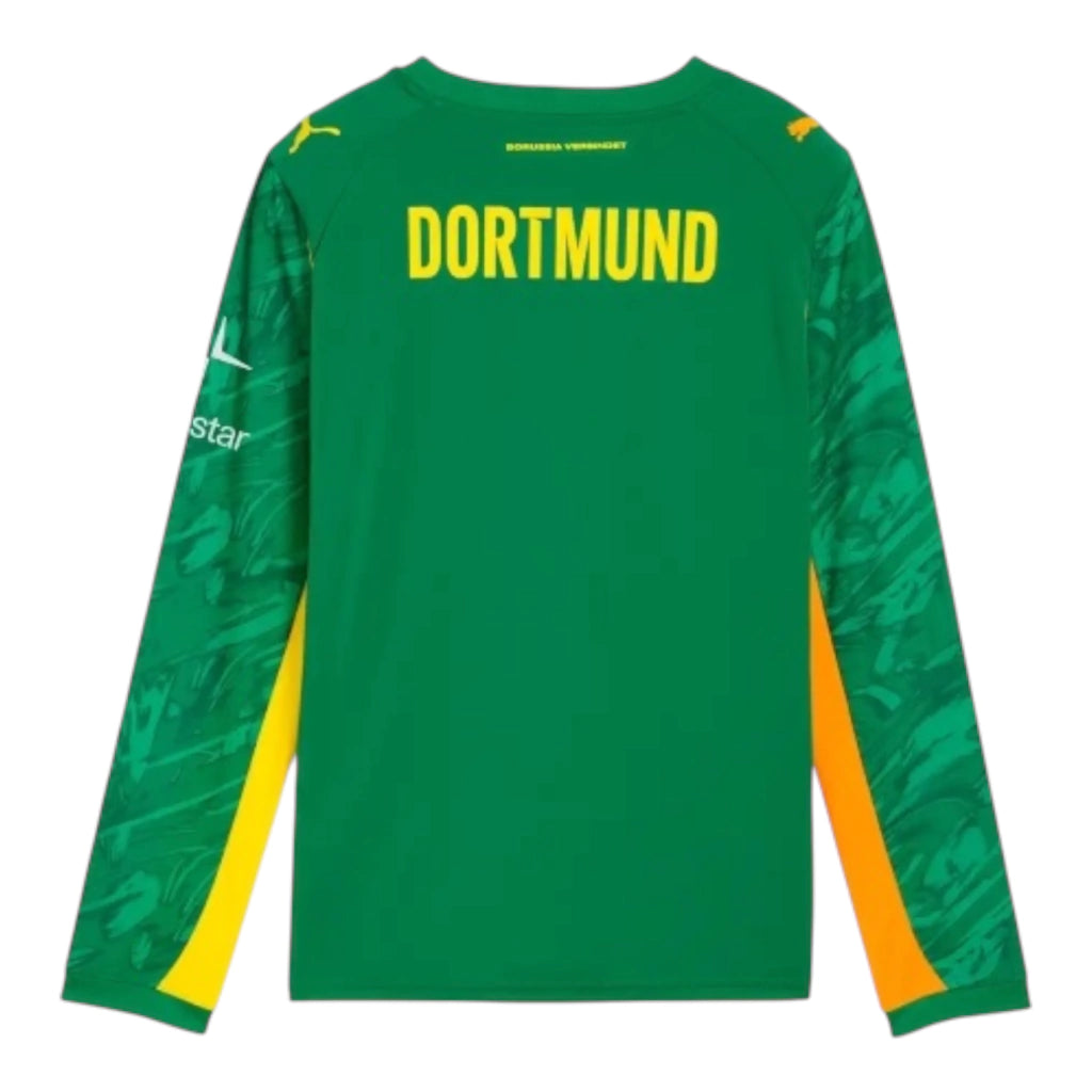 Camisa Borussia Dortmund Goleiro I 25/26 manga longa - Torcedor Puma Masculina - Verde