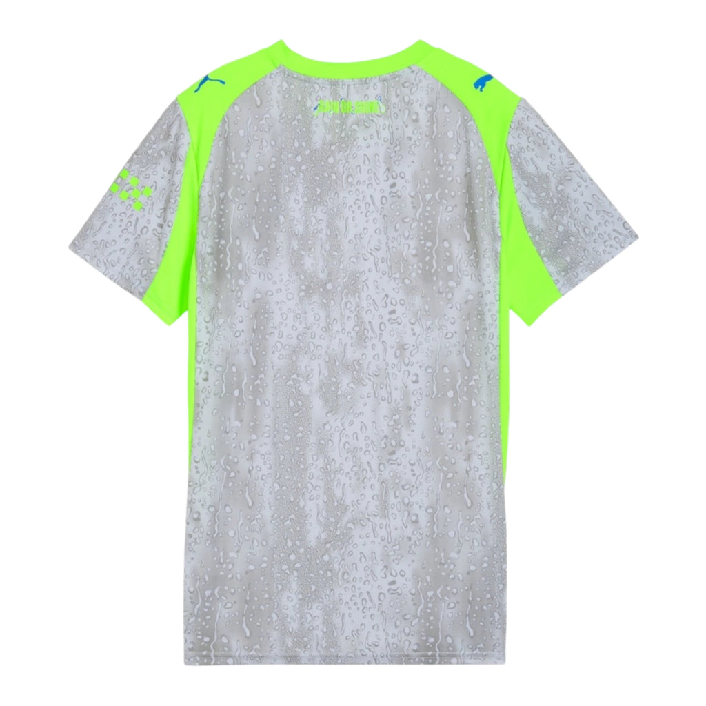 Camisa Manchester City III 25/26 - Torcedor Adidas Feminina - Cinza e verde neon