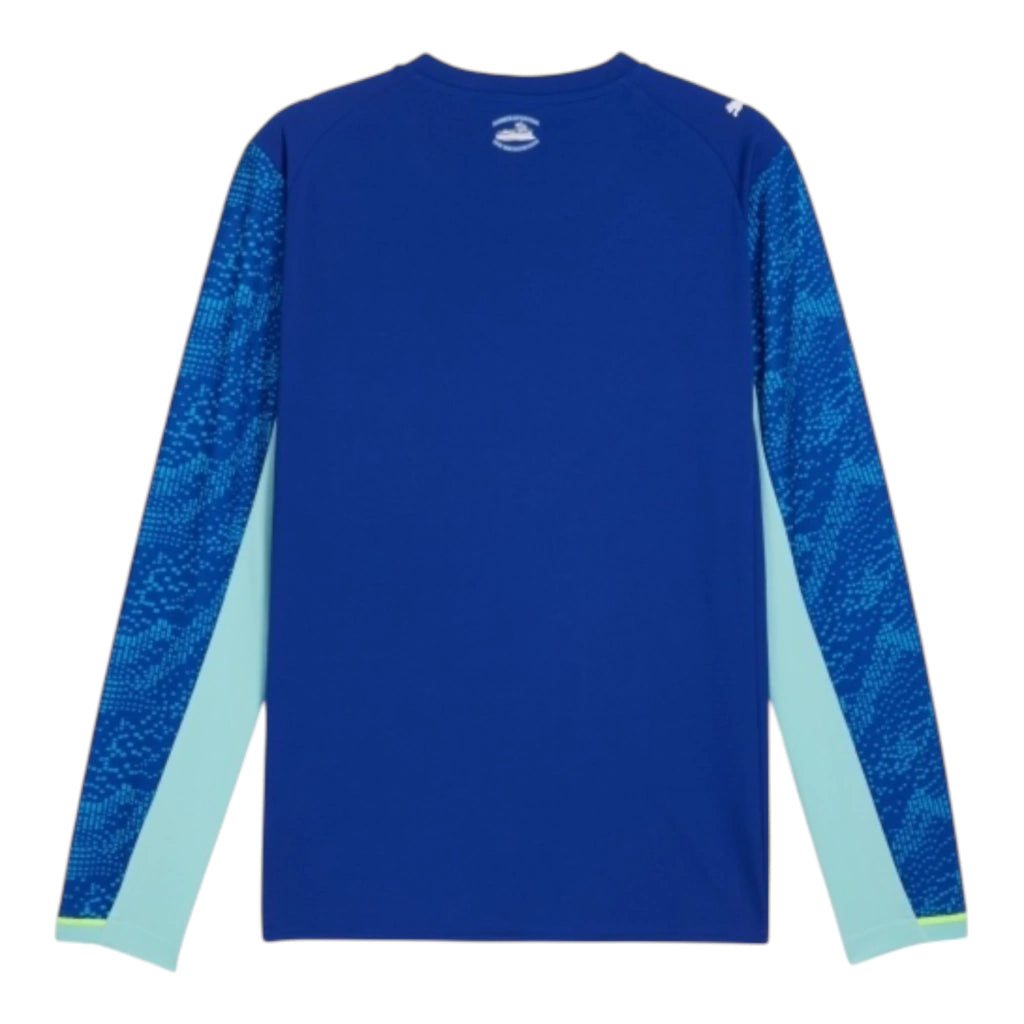 Camisa Olympique Marseille III 25/26 manga longa - Torcedor Puma Masculina - Azul