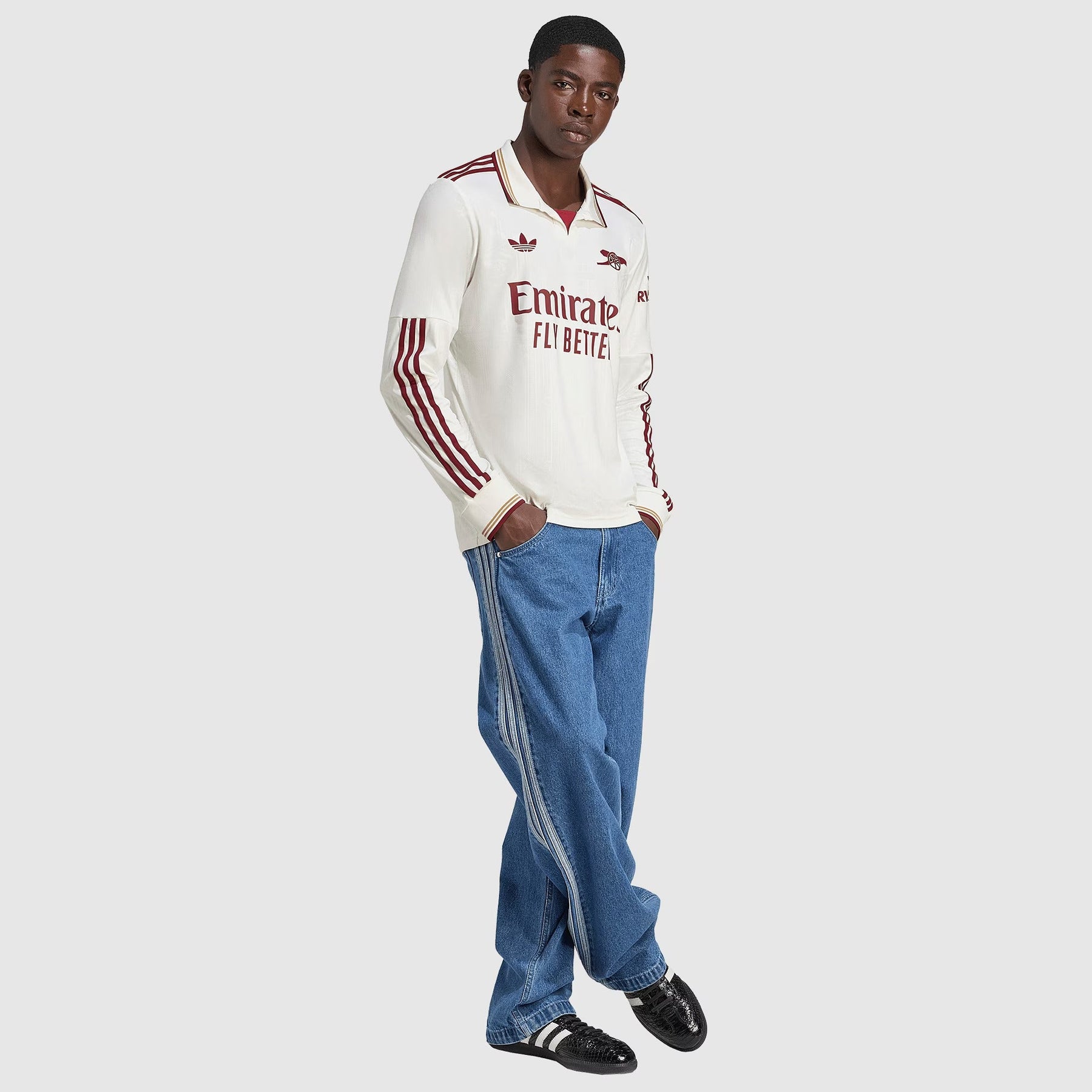 Camisa adidas Originnals Arsenal 2025/26 III Manga Longa