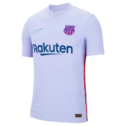 Camisa Barcelona II 21/22 Torcedor Nike - Roxa/Lilás (Pronta entrega)