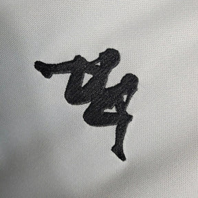 Camiseta Vasco da Gama Manga Longa Branca 23/24 - Branca com as mangas pretas e detalhes em vermelho