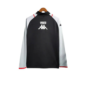 Camisa Vasco da Gama Goleiro manga longa 23/24 - Torcedor Kappa Masculina - Preta e cinza