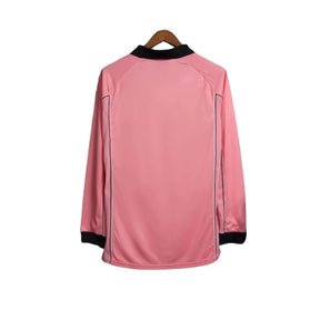Camisa Retrô Juventus II 1997/1998 manga longa - Kappa Masculina - Rosa