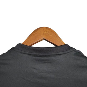 Camisa Flamengo 23/24 manga longa - Torcedor Adidas Masculina - Preta com detalhes em rosa