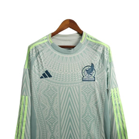 Camisa Seleção do México II 24/25 manga longa - Torcedor Adidas Masculina - Verde