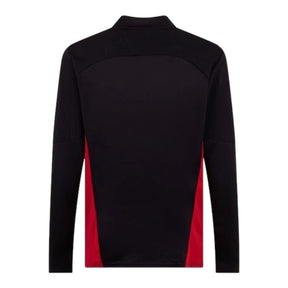 Camisa AC Milan Treino 24/25 manga longa - Torcedor Puma Masculina - Preta com detalhes em vermelho