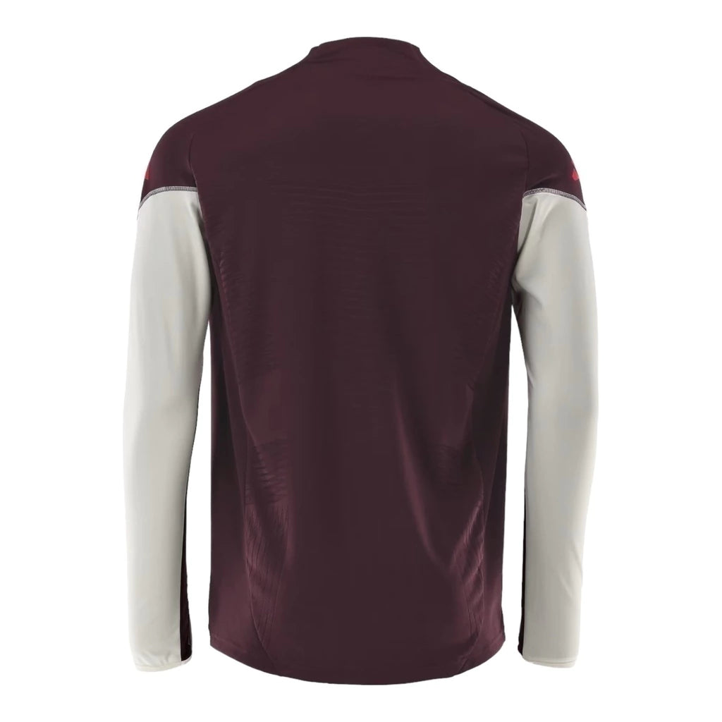 Camisa Bayern de Munique Treino 24/25 manga longa - Torcedor Adidas Masculina - Vinho