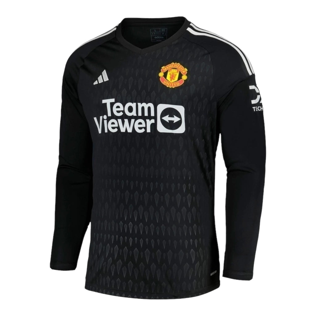 Camisa Manchester United Goleiro 23/24 - Torcedor Adidas Masculina - Preta
