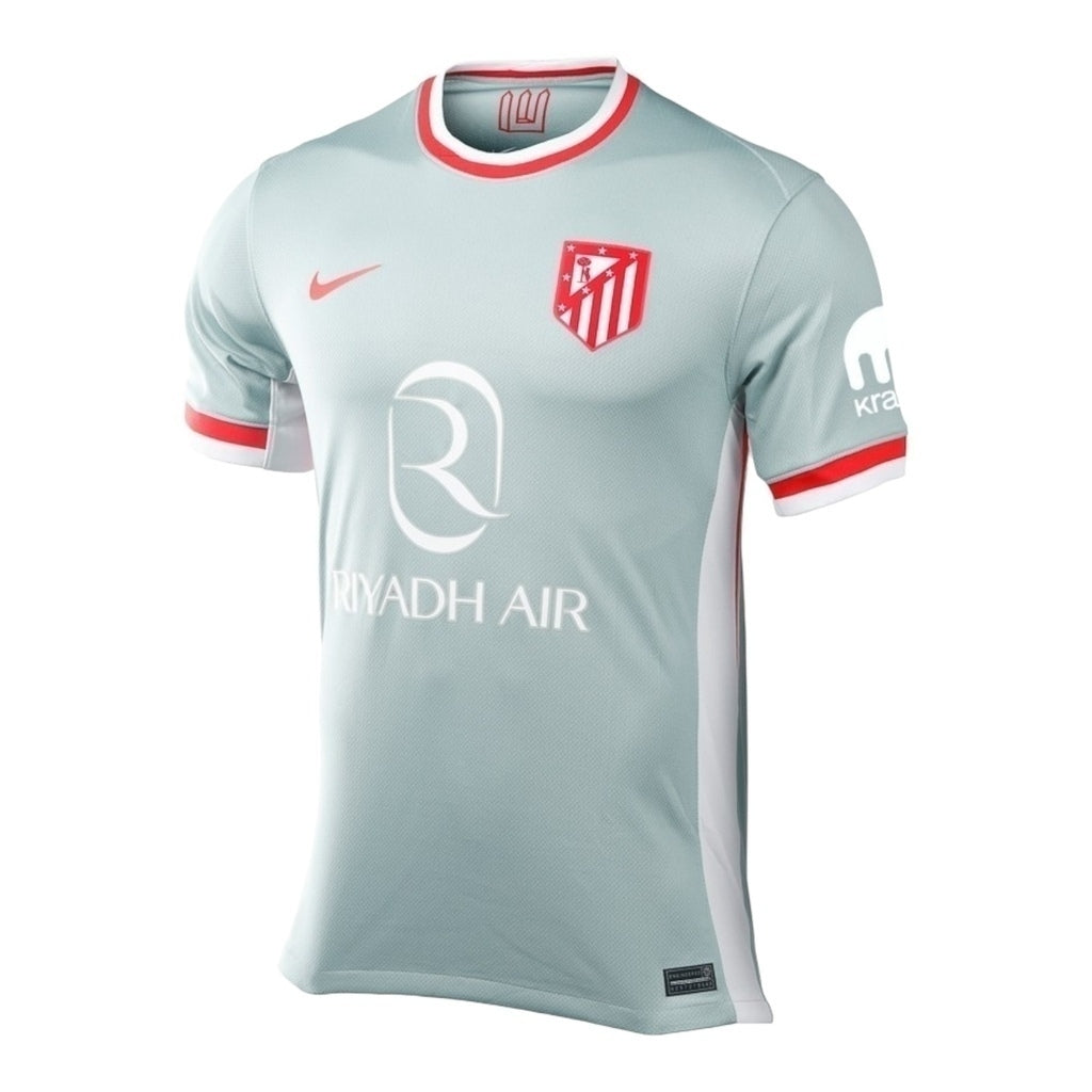 Camisa Atlético de Madrid II 24/25 - Torcedor Nike Masculina - Verde com detalhes em branco e vermelho - (Pronta entrega)