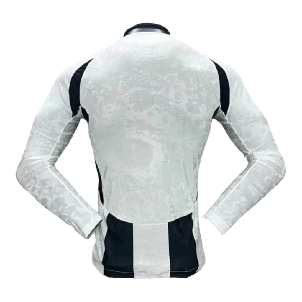 Camisa Juventus I 24/25 manga longa - Jogador Adidas Masculina - Preta e branca