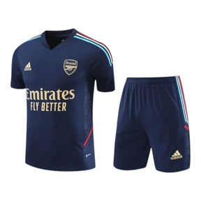 Kit Treino adulto - Camisa e Shorts - Arsenal Adidas 23/24 - Azul