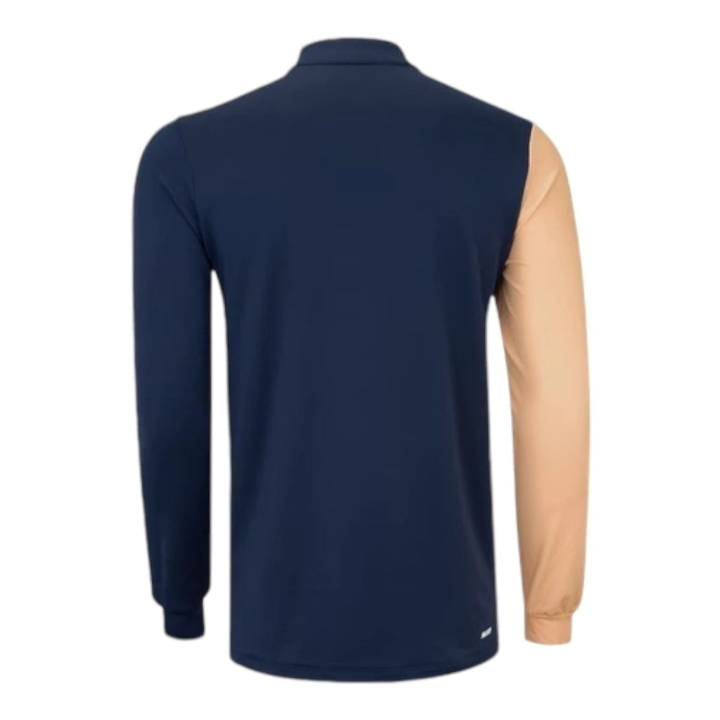 Camisa São Paulo Treino 24/25 manga longa - Torcedor New Balance Masculina - Azul e bege