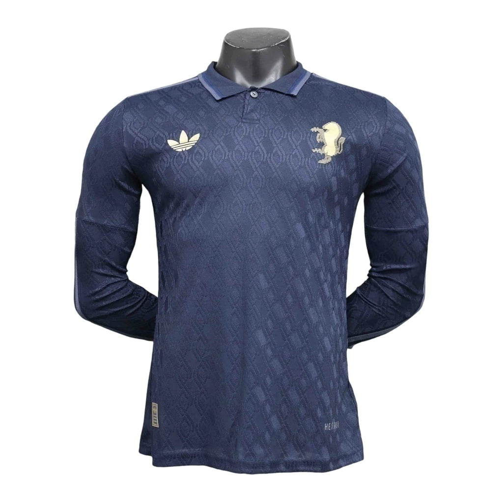 Camisa Juventus III 24/25 manga longa - Jogador Adidas Masculina - Azul