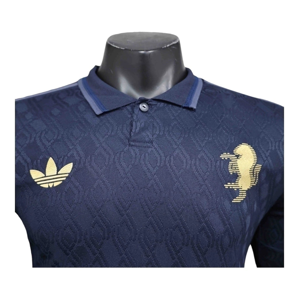 Camisa Juventus III 24/25 manga longa - Jogador Adidas Masculina - Azul