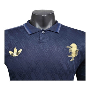 Camisa Juventus III 24/25 manga longa - Jogador Adidas Masculina - Azul