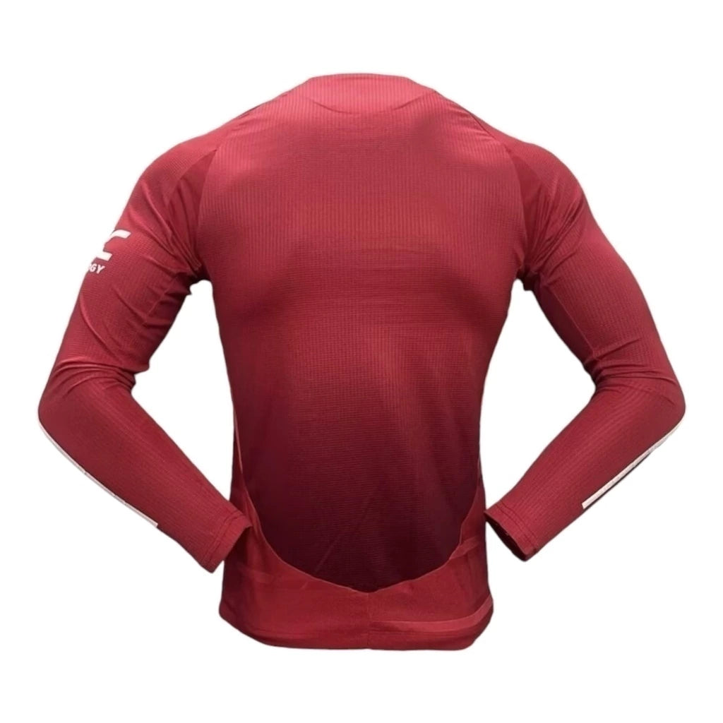 Camisa Manchester United I 24/25 manga longa - Jogador Adidas Masculina - Vermelha