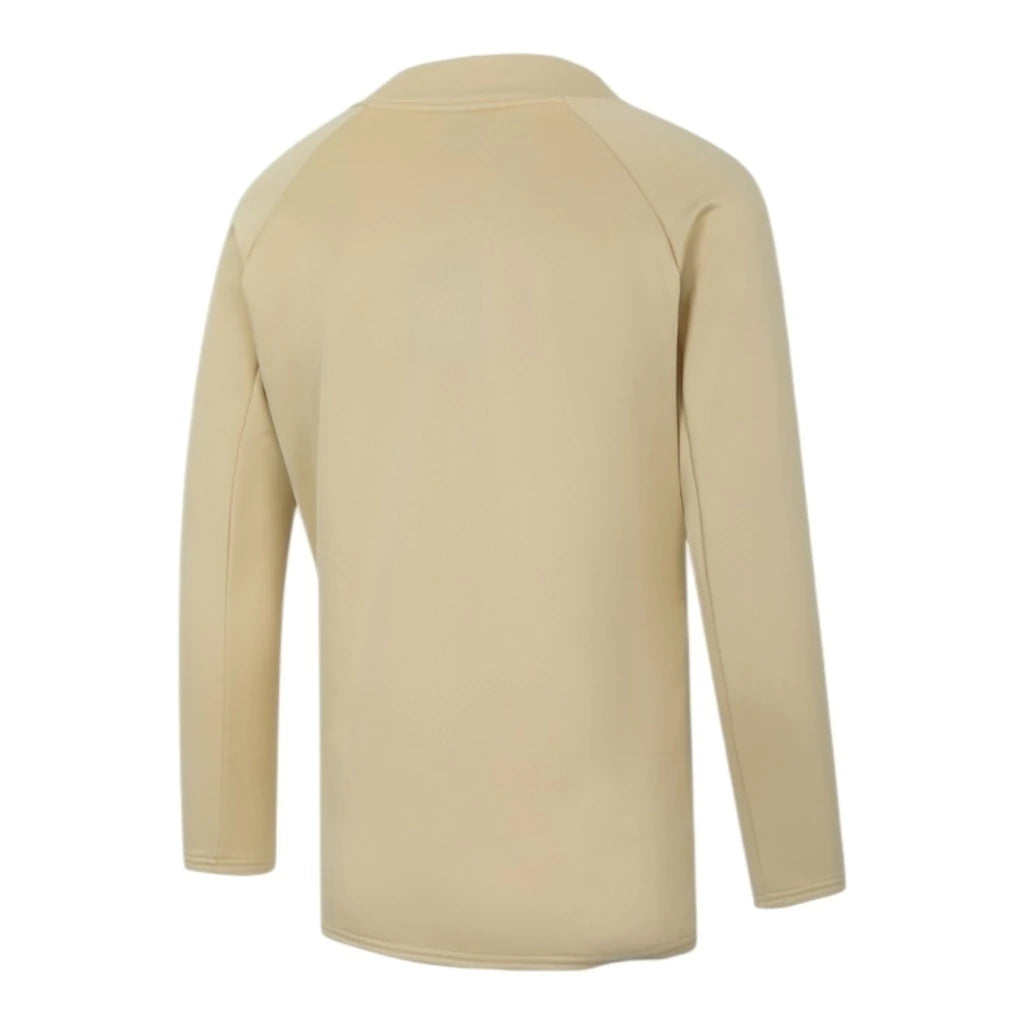 Camisa Manchester City Pré-jogo 24/25 manga longa - Torcedor Puma Masculina - Bege