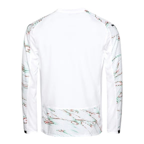 Camisa Seleção Portugal II 25/26 manga longa - Torcedor Puma Masculina - Branca com detalhes em verde e vermelho