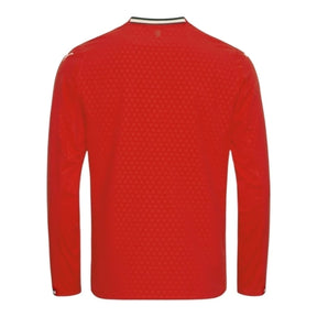 Camisa Seleção Portugal I 25/26 manga longa - Torcedor Puma Masculina - Vermelha